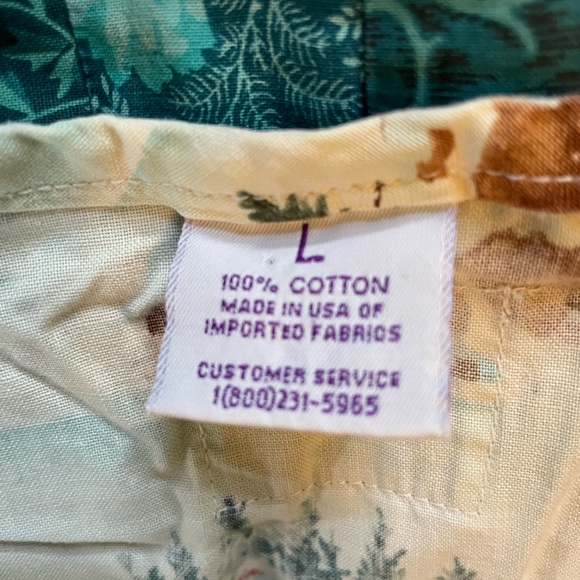 SCRUBS Top Size L Vintage Ski Theme - Picture 5 of 6